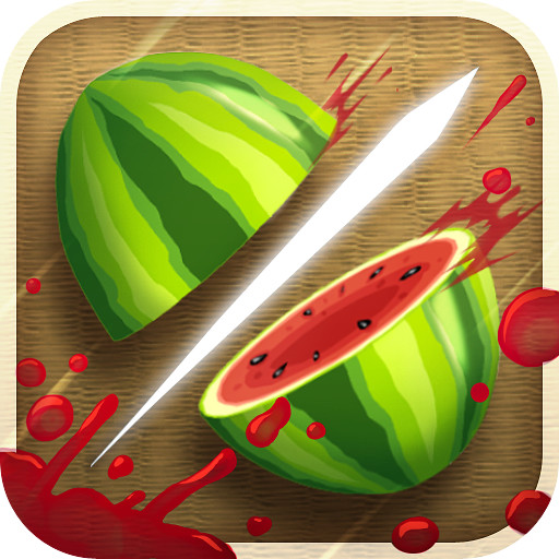 In Fruit Ninja zerteilen Sie Früchte mit einem Ninja-Schwert. Aber aufgepasst – meiden Sie hrumfliegende Bomben!