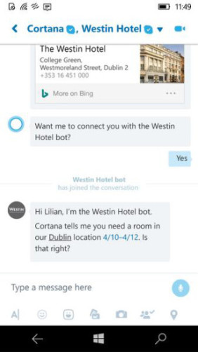 Cortana Bots