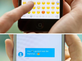 Emojis auf Android und iOS