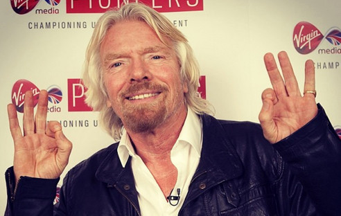 Virgin-Gründer Richard Branson