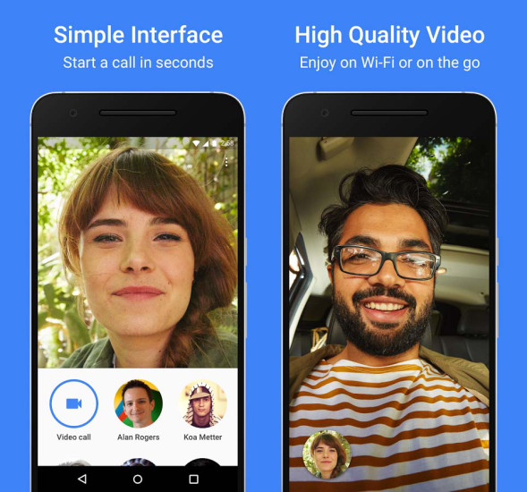 Google Video-Chat-App Duo
