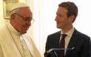 Mark Zuckerbegr und der Papst