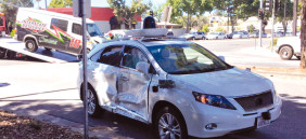 Google Car Crash