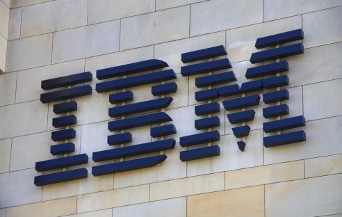 Sinkende Umsatzzahlen  bei IBM