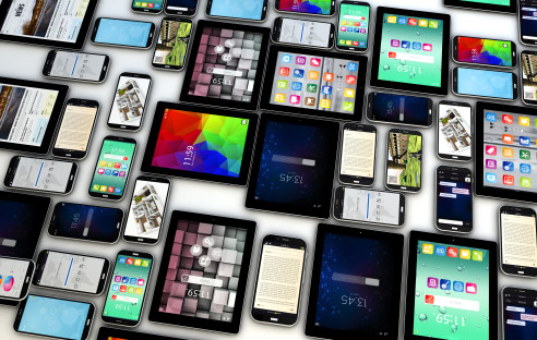 Smartphones und Tablets