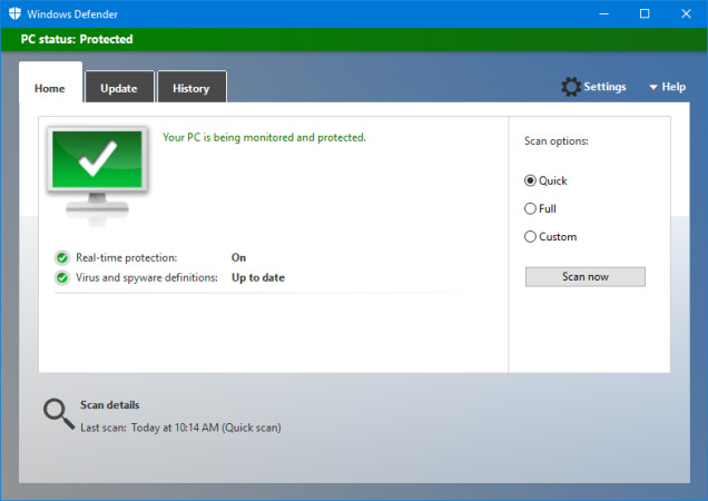 Microsoft Windows Defender