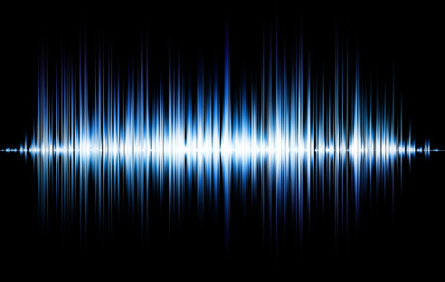 Visualisierte Soundwave