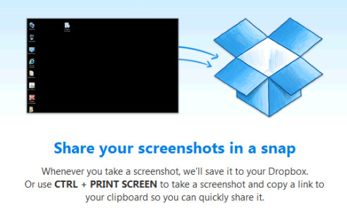 Cloud-Dienst: Dropbox führt Screenshots-Import ein