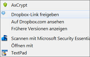 Online-Speicher: Verbesserte Dateiweitergabe bei Dropbox
