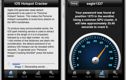 iOS-Sicherheitsleck: iPhone-Hotspot in einer Minuten geknackt