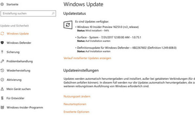 Windows-Update-Funktion