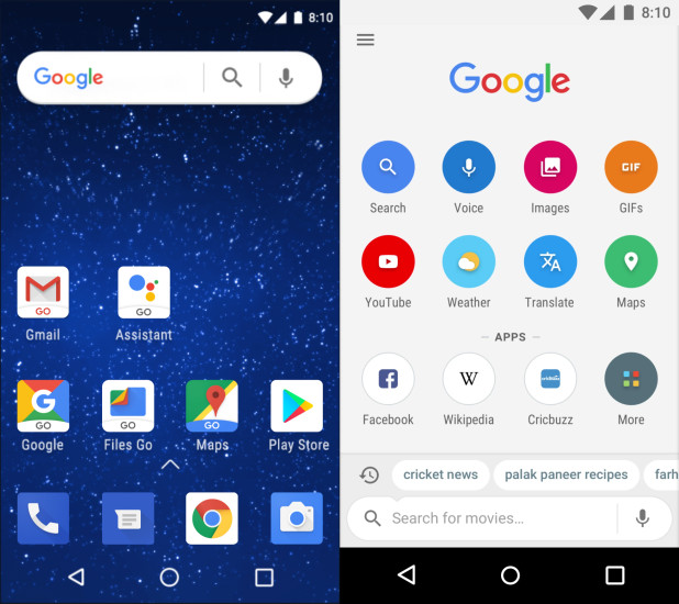Googe Android Go Edition
