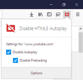 Disable HTML5 Autoplay 