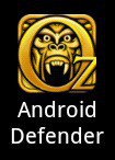 Android Defender: Wenn der Schädling erst einmal installiert ist, dann erscheint auf dem Gerät eine neue App mit diesem Symbol
