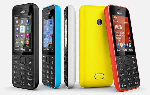 Nokia bringt zwei günstige Feature-Phones mit Internetzugang.