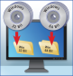 Setup-Dateien auf die Festplatte kopieren: Sie kopieren alle Dateien der Setup-DVDs auf die Festplatte oder extrahieren sie aus ISO-Images.