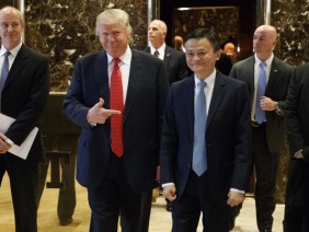 Donald Trump und Jack Ma